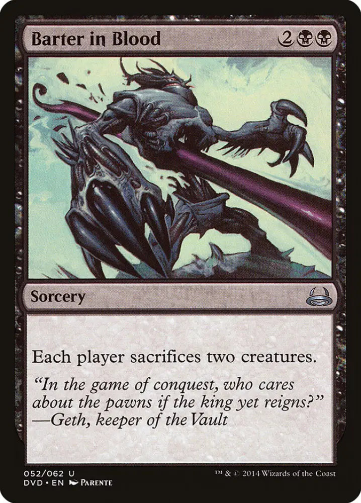 Barter in Blood (Divine vs. Demonic) [Duel Decks Anthology] - MTG Single