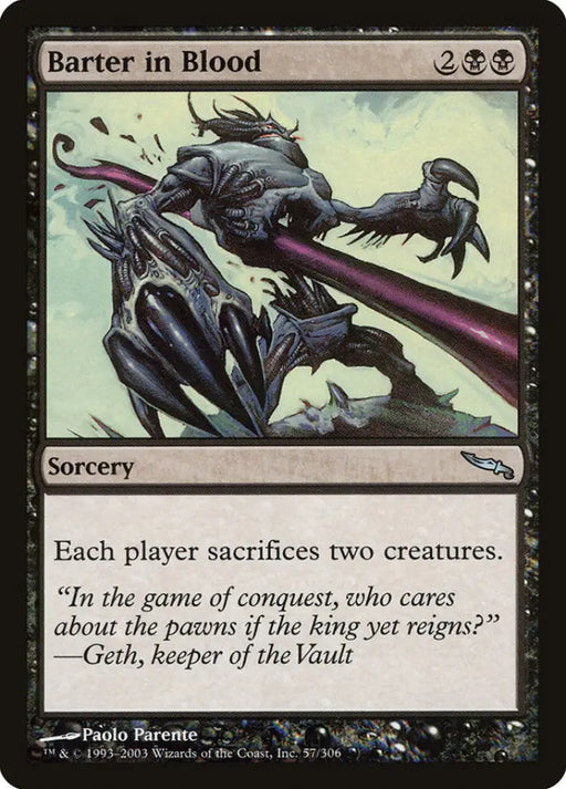 Barter in Blood [Mirrodin] - MTG Single