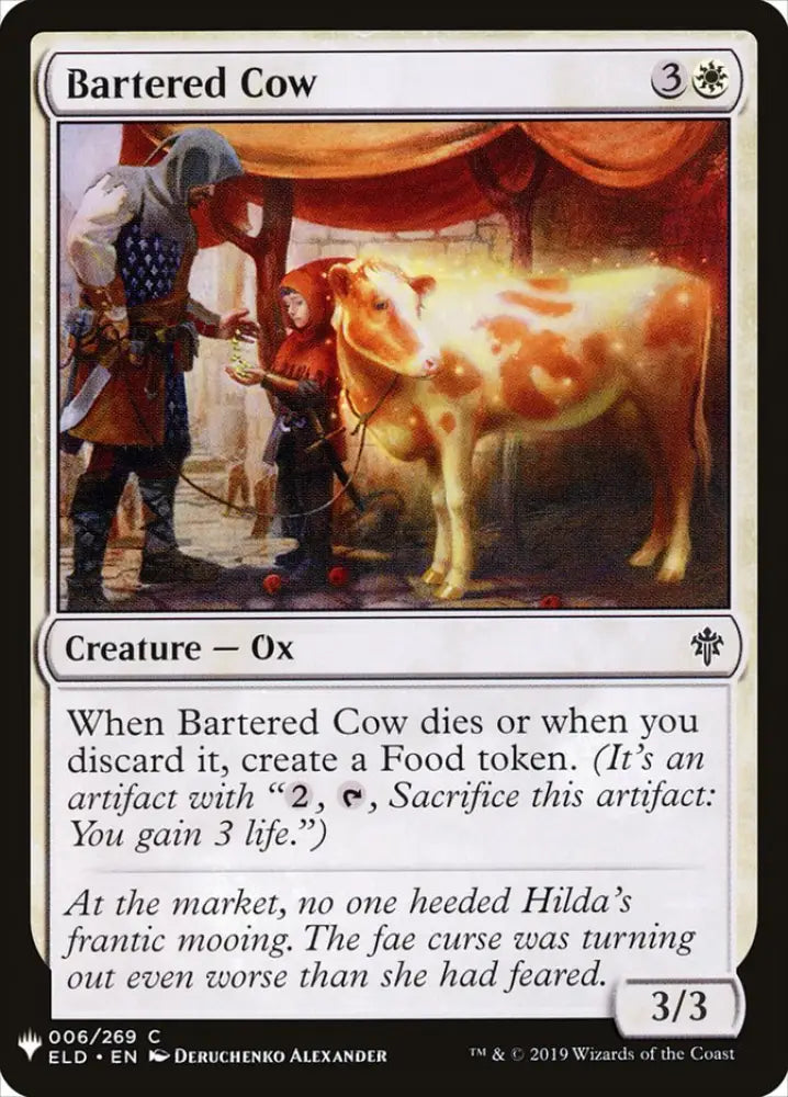 Bartered Cow [Mystery Booster] - MTG Single