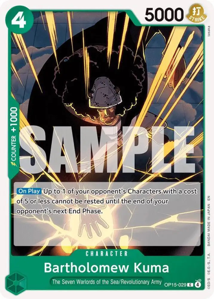 Bartholomew Kuma (OP15-029) [Adventure on Kami's Island]