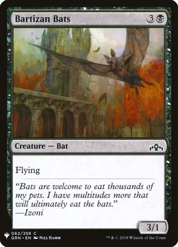 Bartizan Bats [Mystery Booster] - MTG Single