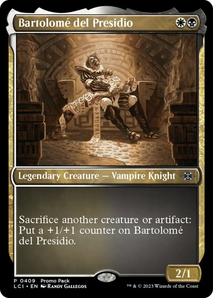 Bartolome del Presidio (Promo Pack) [The Lost Caverns of Ixalan Promos] - MTG Single