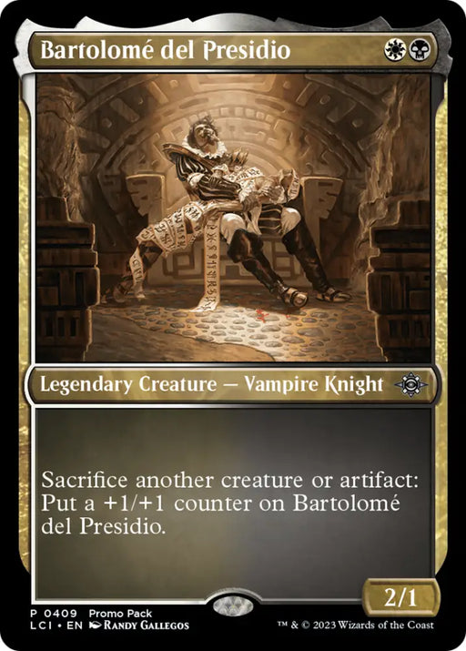 Bartolome del Presidio (Promo Pack) [The Lost Caverns of Ixalan Promos] - MTG Single