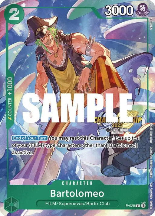 Bartolomeo (CS 2023 Event Pack) (P-029) [One Piece Promotion Cards]
