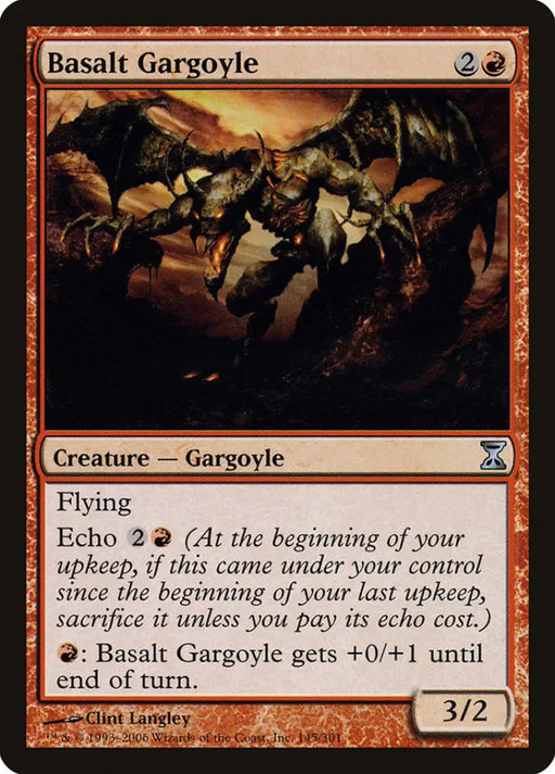 Basalt Gargoyle [Time Spiral] - MTG Single