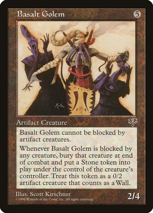 Basalt Golem [Mirage] - MTG Single