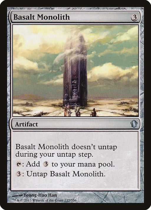Basalt Monolith [Commander 2013] - MTG Single