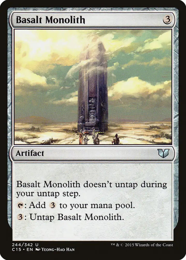 Basalt Monolith [Commander 2015] - MTG Single