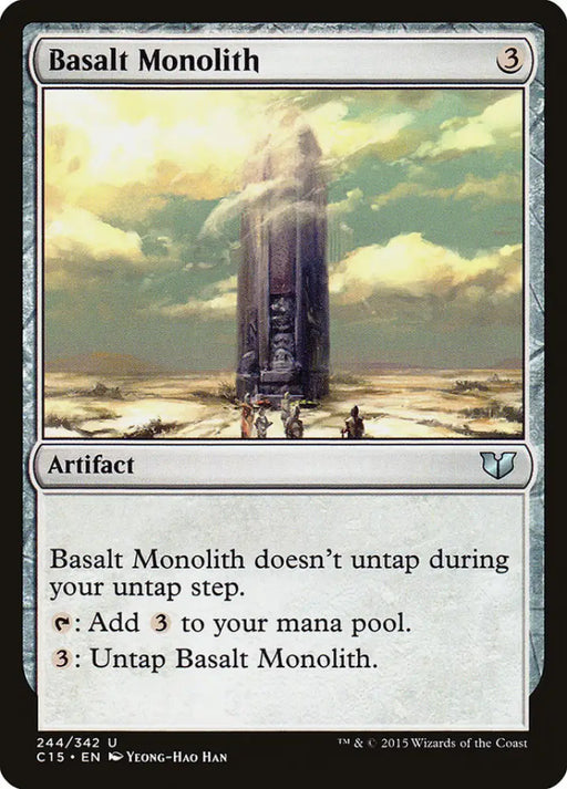 Basalt Monolith [Commander 2015] - MTG Single