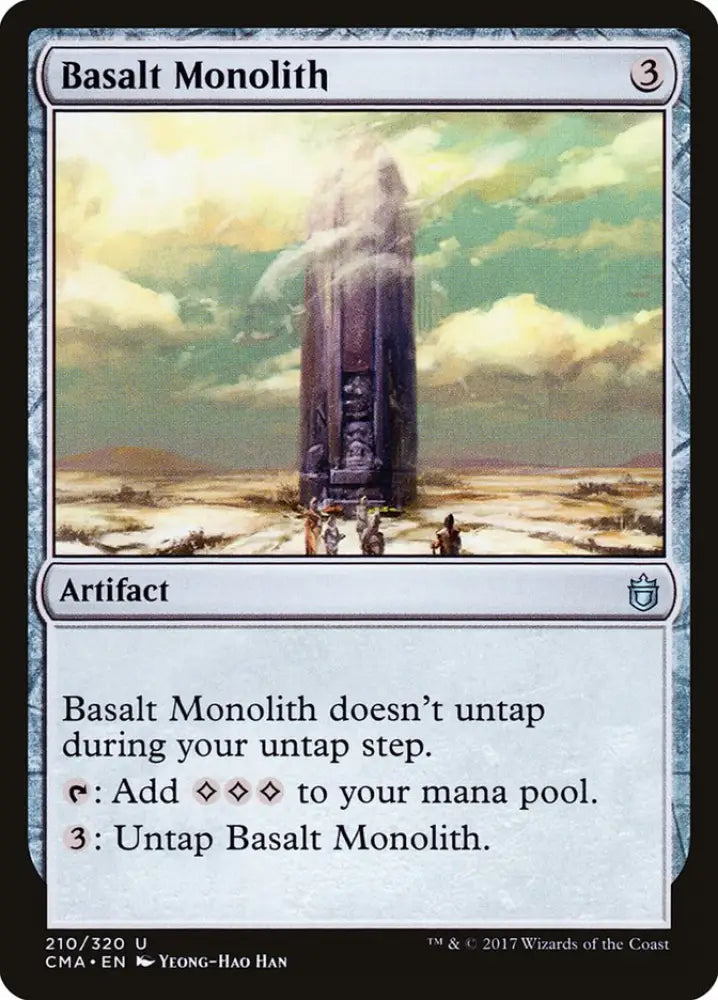 Basalt Monolith [Commander Anthology] - MTG Single