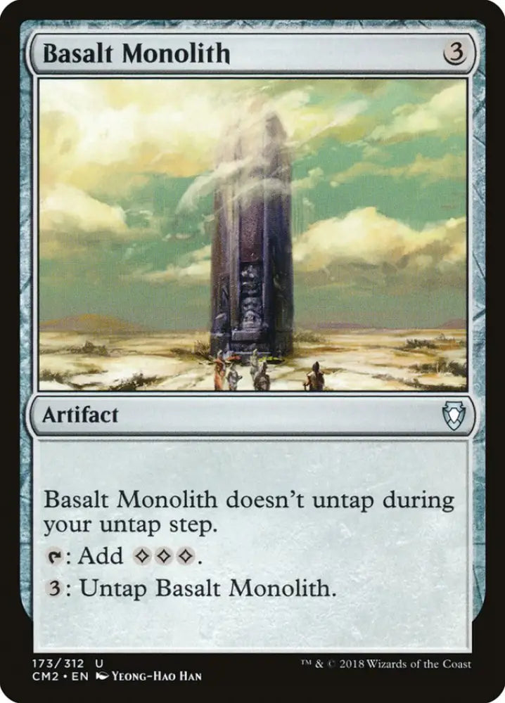 Basalt Monolith [Commander Anthology Volume II] - MTG Single
