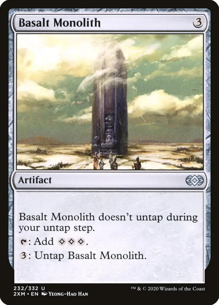 Basalt Monolith [Double Masters] - MTG Single
