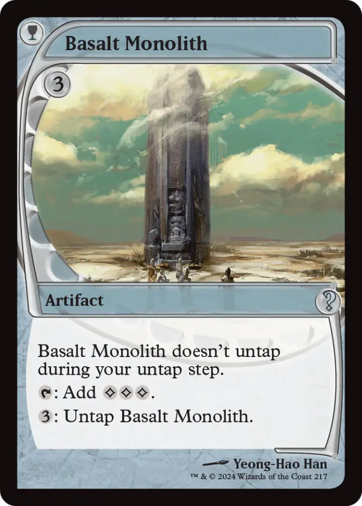 Basalt Monolith (Future Sight) [Mystery Booster 2] - MTG Single