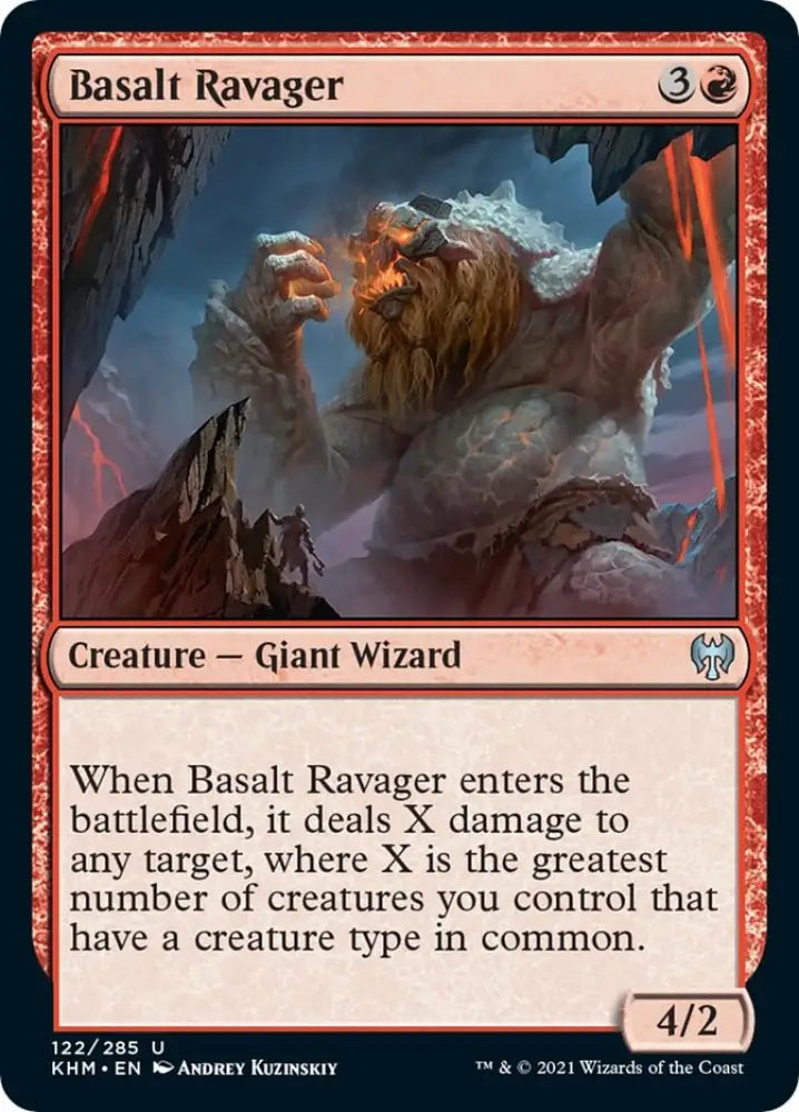 Basalt Ravager [Kaldheim] - MTG Single