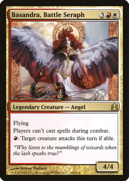 Basandra Battle Seraph [Commander 2011] - MTG Single