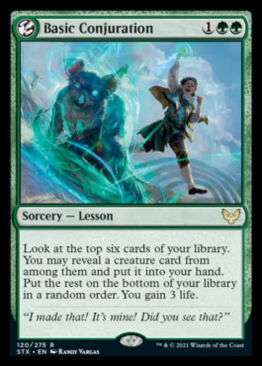 Basic Conjuration [Strixhaven: School of Mages] - MTG Single