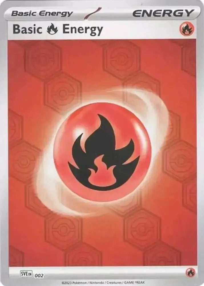 Basic Fire Energy (002) [Scarlet & Violet: Shrouded Fable] - Pokemon Single
