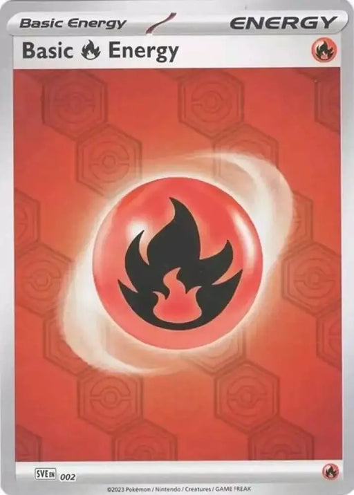 Basic Fire Energy (002) [Scarlet & Violet: Shrouded Fable] - Pokemon Single