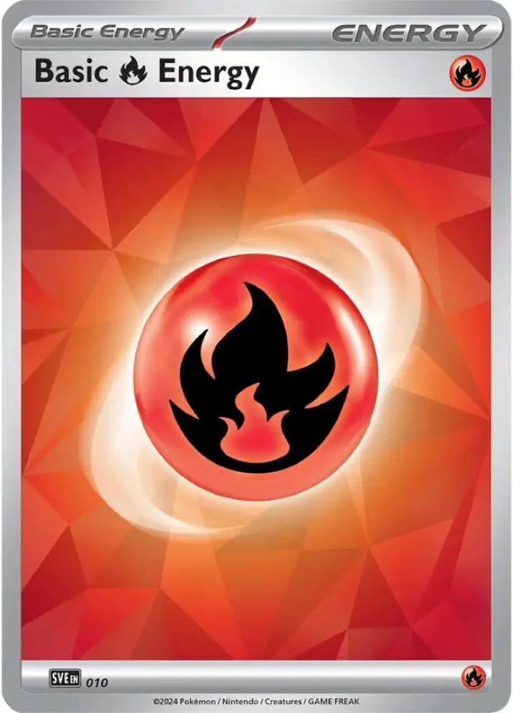 Basic Fire Energy (010) [Scarlet & Violet: Stellar Crown] - Pokemon Single