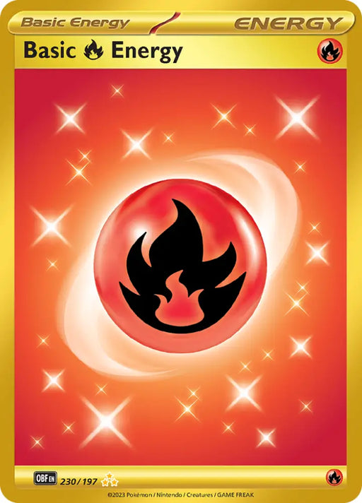 Basic Fire Energy (230/197) [Scarlet & Violet: Obsidian Flames] - Pokemon Single