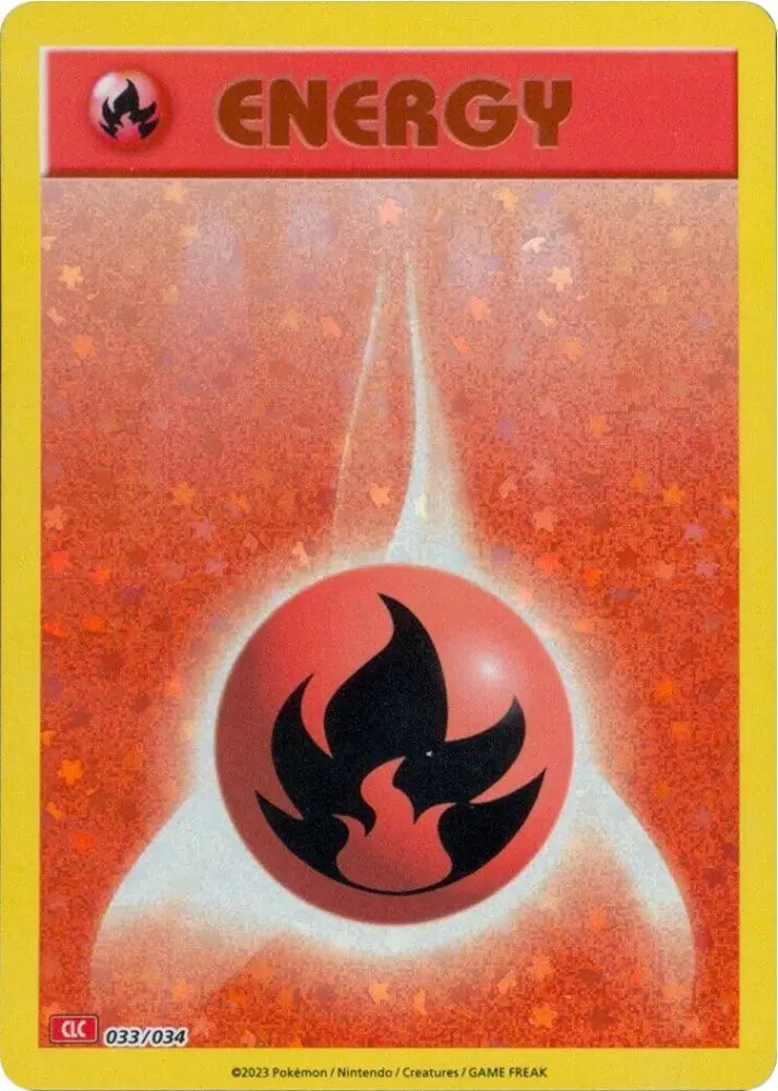 Basic Fire Energy [Trading Card Game Classic] - Pokemon Single