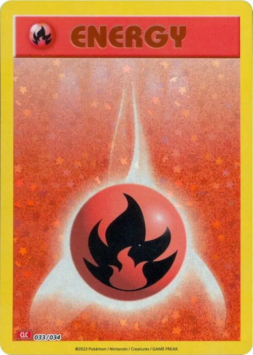 Basic Fire Energy [Trading Card Game Classic] - Pokemon Single