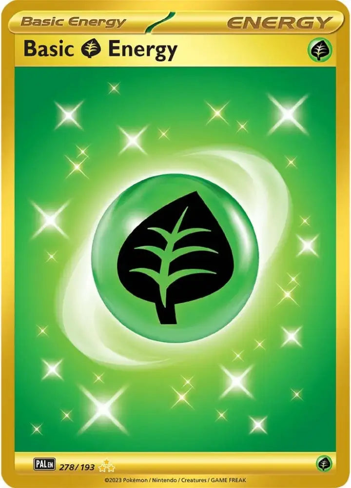 Basic Grass Energy (278/193) [Scarlet & Violet: Paldea Evolved] - Pokemon Single