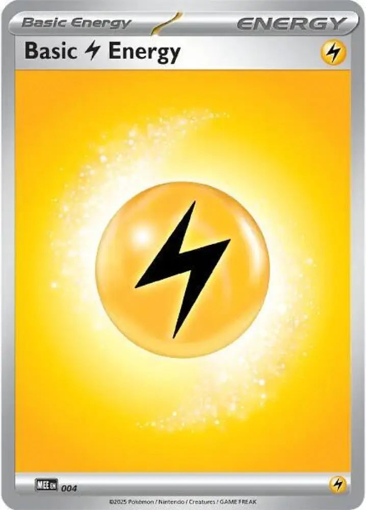 Basic Lightning Energy - 004 [MEE: Mega Evolution Energies]