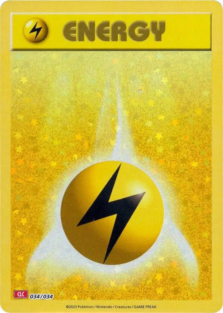 Basic Lightning Energy [Trading Card Game Classic] - Pokemon Single