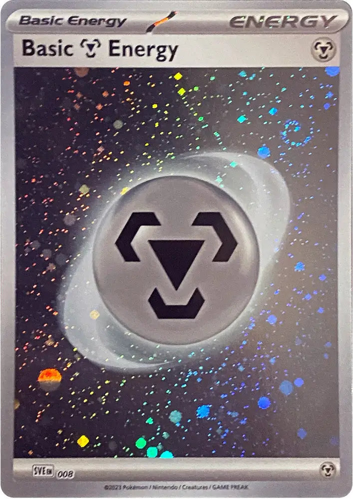 Basic Metal Energy (008) (Cosmos Holo) [Scarlet & Violet: Base Set] - Pokemon Single
