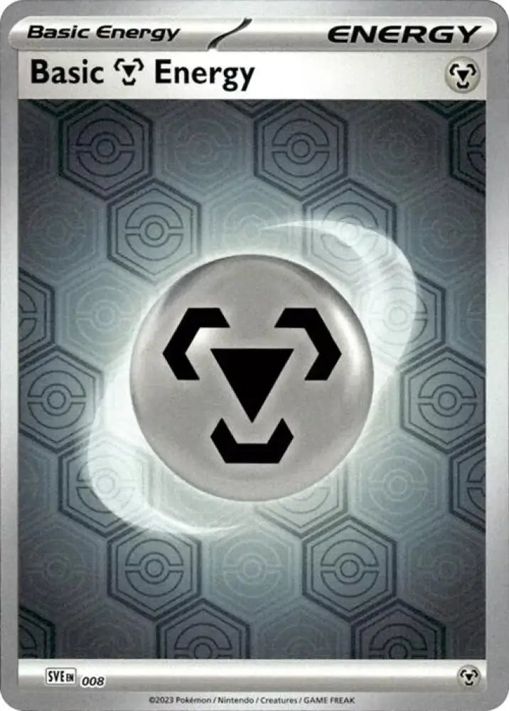 Basic Metal Energy (008) [Scarlet & Violet: Shrouded Fable] - Pokemon Single