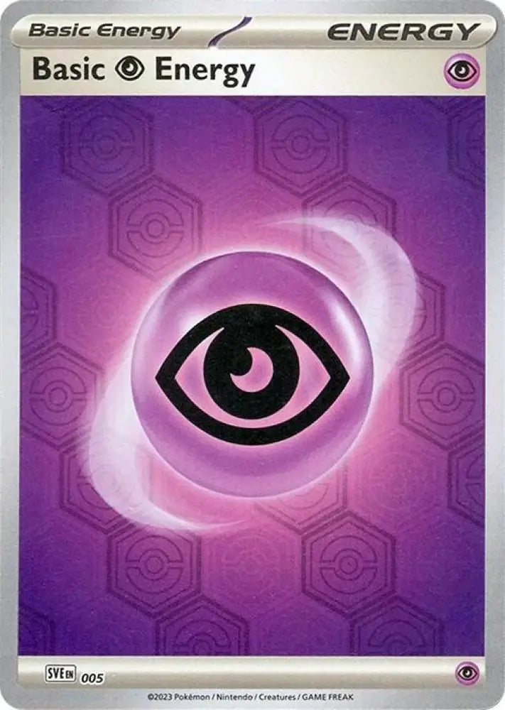 Basic Psychic Energy (005) [Scarlet & Violet: Shrouded Fable] - Pokemon Single