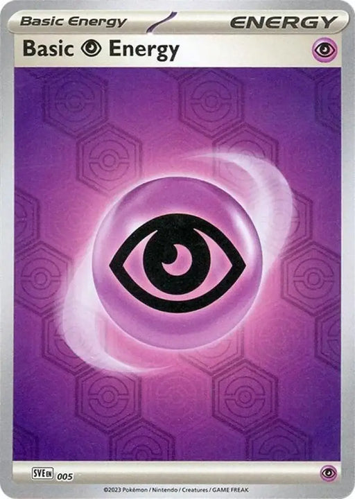 Basic Psychic Energy (005) [Scarlet & Violet: Shrouded Fable] - Pokemon Single