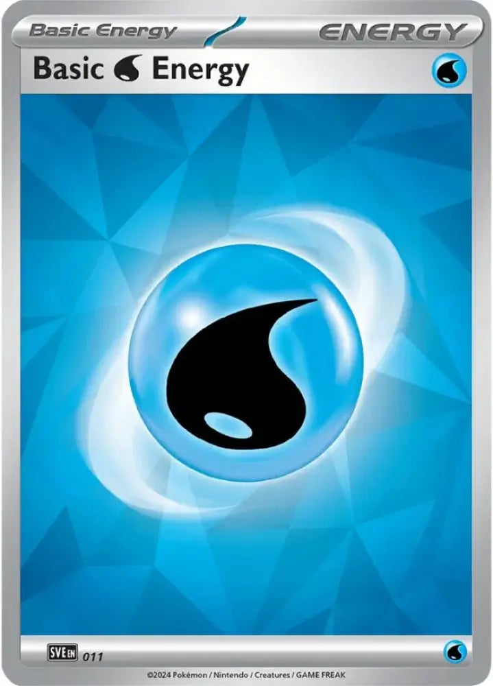Basic Water Energy (011) [Scarlet & Violet: Stellar Crown] - Pokemon Single