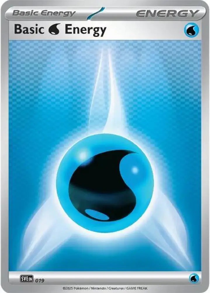 Basic Water Energy - 019 [SVE: Scarlet & Violet Energies]
