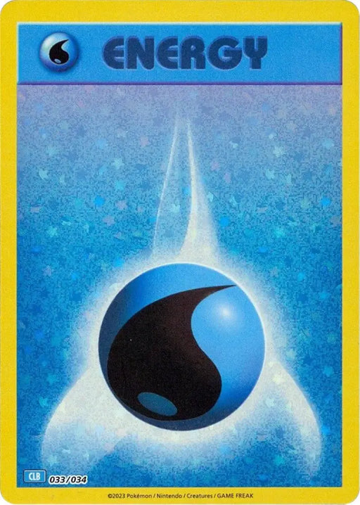 Basic Water Energy [Trading Card Game Classic] - Pokemon Single