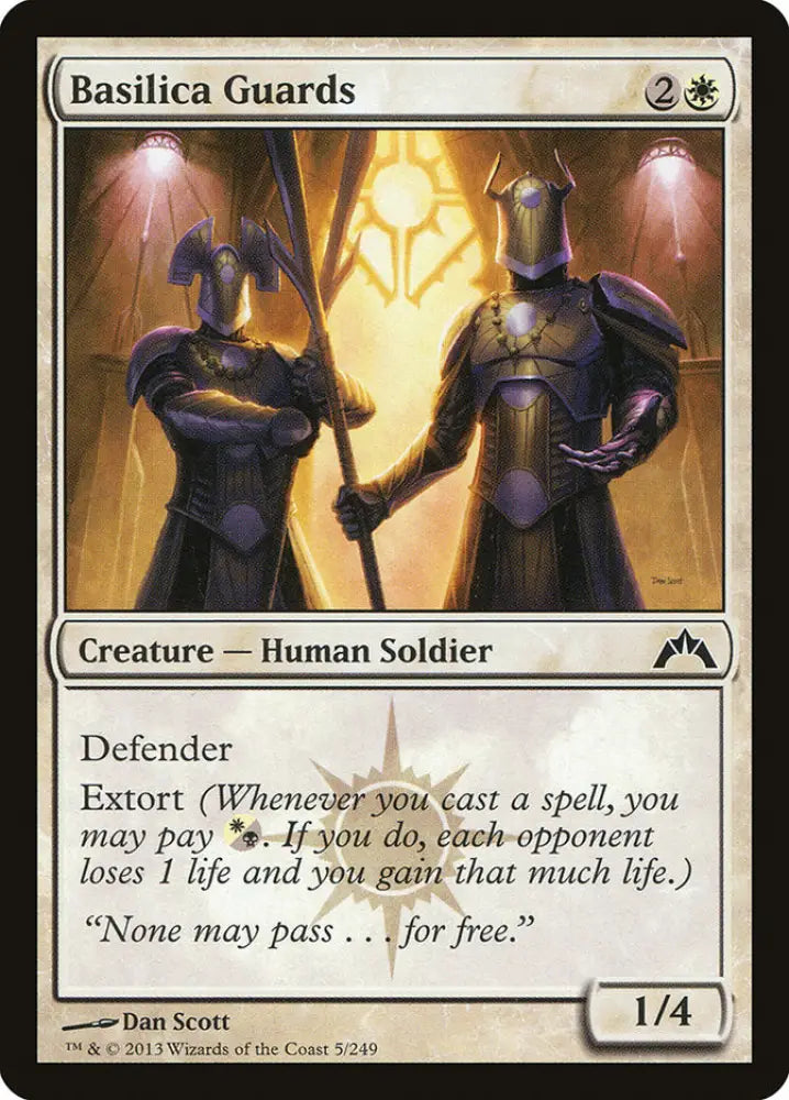 Basilica Guards [Gatecrash] - MTG Single