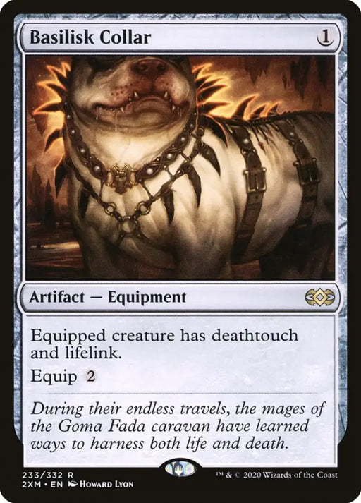 Basilisk Collar [Double Masters] - MTG Single