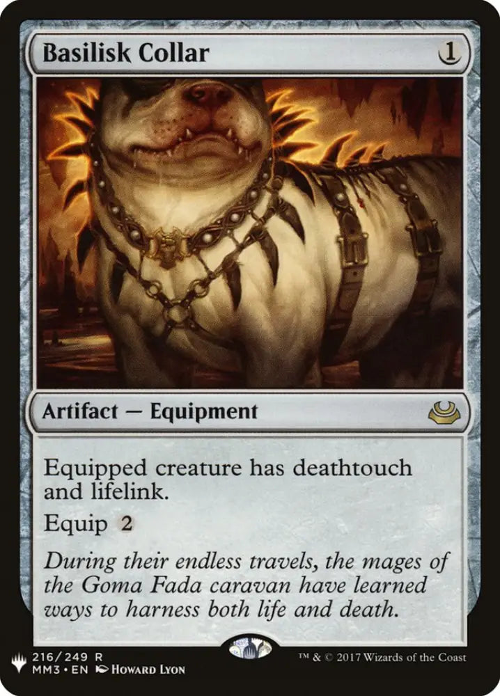 Basilisk Collar [Mystery Booster] - MTG Single