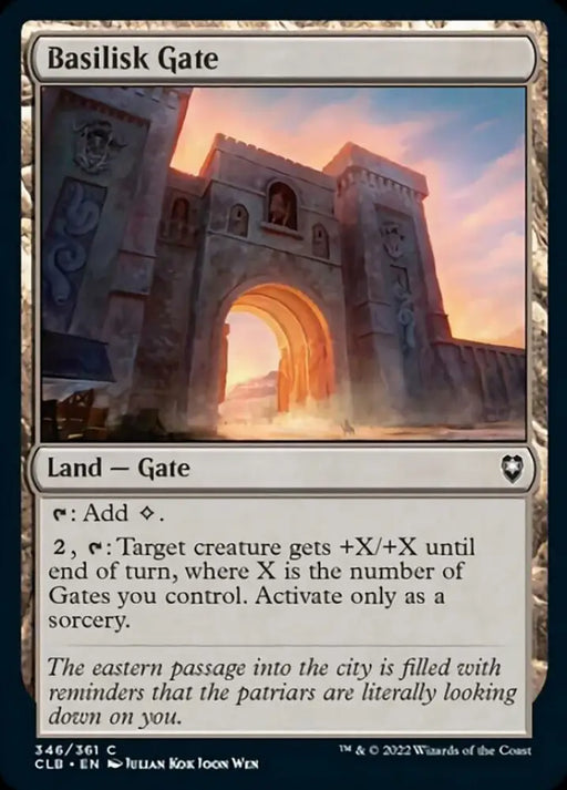 Basilisk Gate [Commander Legends: Battle for Baldur’s Gate] - MTG Single