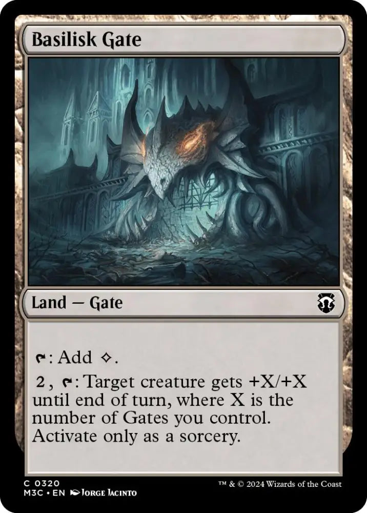 Basilisk Gate [Modern Horizons 3 Commander] - MTG Single