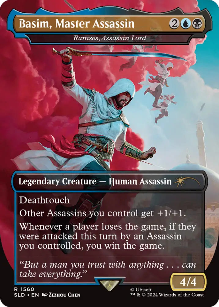 Basim Master Assassin - Ramses Assassin Lord [Secret Lair Drop Series] - MTG Single