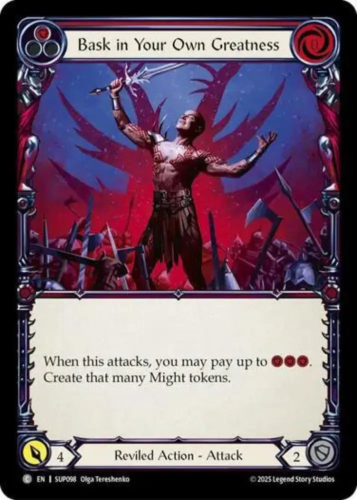 Bask in Your Own Greatness (Red) (SUP098) [Super Slam]
