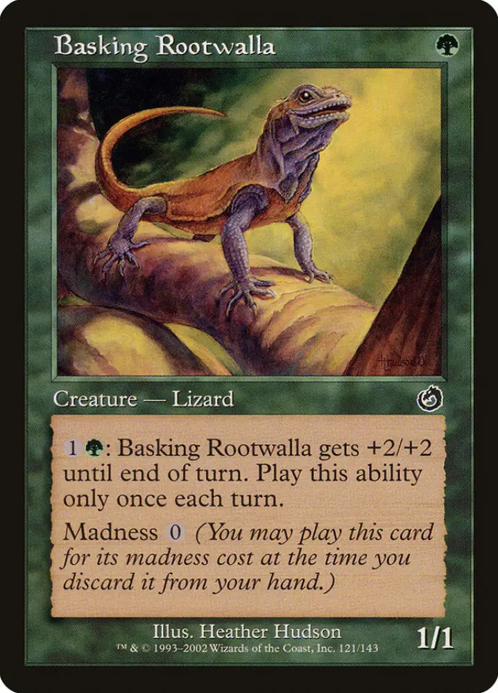 Basking Rootwalla [Torment] - MTG Single