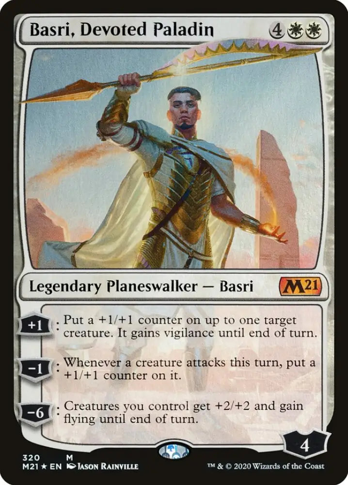 Basri Devoted Paladin [Core Set 2021] - MTG Single