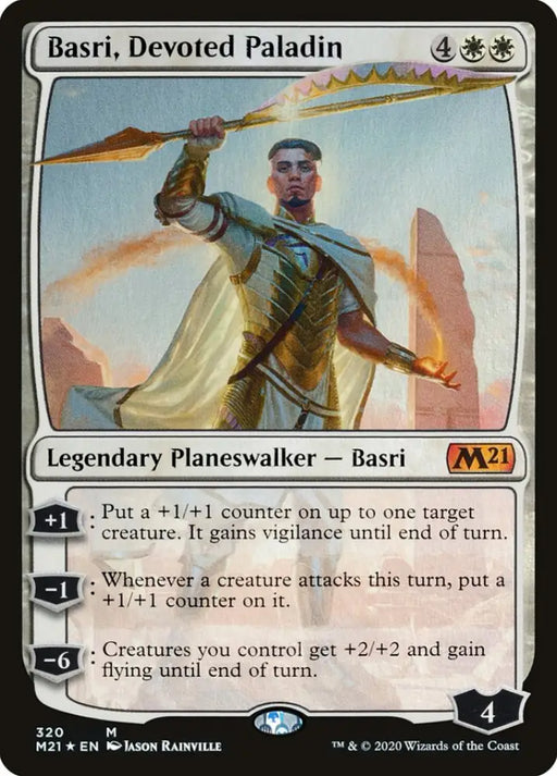 Basri Devoted Paladin [Core Set 2021] - MTG Single