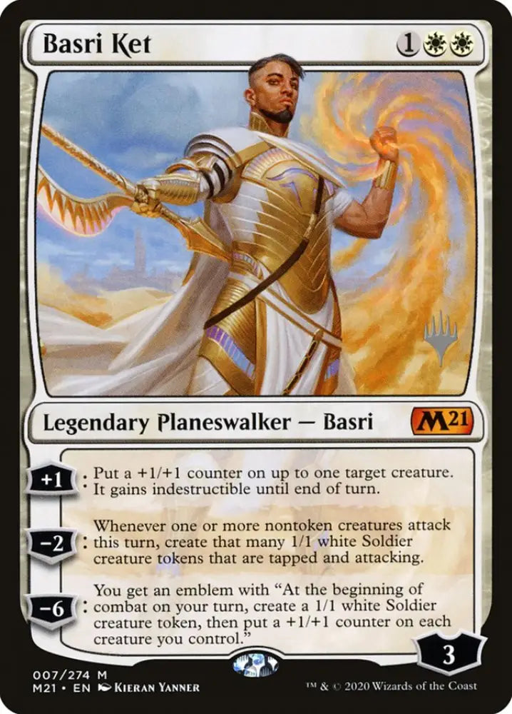 Basri Ket (Promo Pack) [Core Set 2021 Promos] - MTG Single