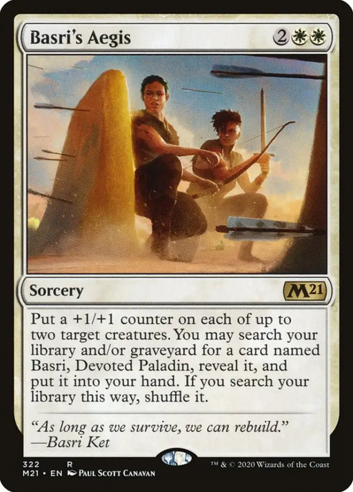Basri’s Aegis [Core Set 2021] - MTG Single