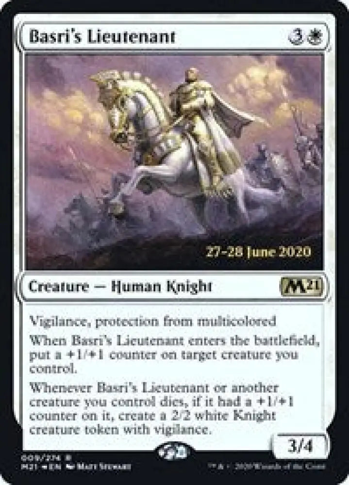 Basri's Lieutenant (9) [Prerelease Cards]