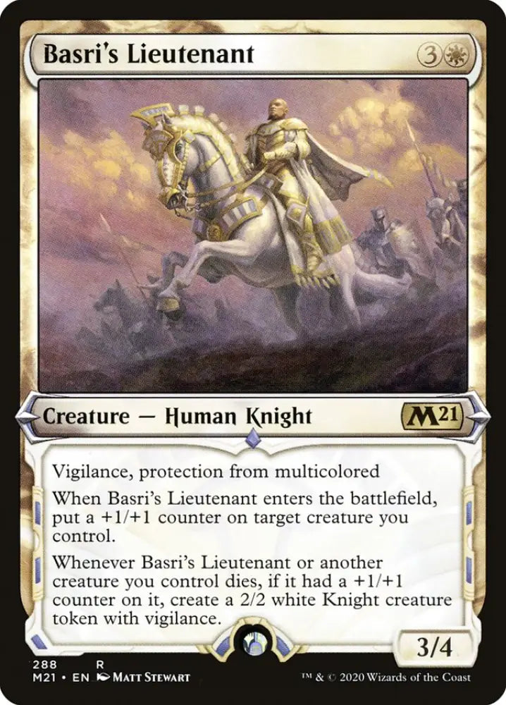 Basri’s Lieutenant (Showcase) [Core Set 2021] - MTG Single